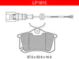 JARRUPALASARJA DELPHI TAKA, AUDI, SEAT, SKODA, VW - Jarrupalasarjat - LP1815 - 1