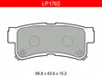 JARRUPALASARJA DELPHI TAKA, DAEWOO, SSANGYONG # - Jarrupalasarjat - LP1765 - 1