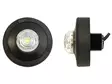 Was led-äärivalo valkoinen pyöreä - 12-24V / Ø60,6mm / IP68 - Kirkkaat äärivalot - 1606-27745 - 1