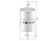 POLTTOAINESUODATIN MANN, FORD - Polttoainesodattimet - 1482-WK7305 - 1