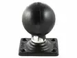 Ram Mounts suorakaidepohja 55x68mm 2,25" D-sarja - Komponentit D-sarja 2,25"pallo - RAM-D-202U-225 - 1