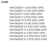 TIIVISTESARJA 1467010059 - Tiiviste ja korjaussarjat - 31485 - 2