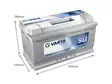 VARTA PROFESSIONAL STARTER 95AH 800A 353X175X190MM -/+ - VARTA vene- ja vapaa-ajan akut - 1820-LFS95 - 2
