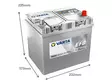 VARTA DYNAMIC EFB 65AH 650A 232X173X225MM -/+ - VARTA vene- ja vapaa-ajan akut - 1820-N65 - 2