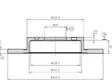 JARRULEVY 2 KPL/PKT, TAKA, CHEVROLET, OPEL - Jarrulevyt - 69-1025 - 2
