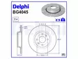 JARRULEVY DELPHI, 2 KPL / PKT, ETU, DACIA - Jarrulevyt - BG4045 - 2