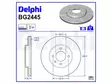 JARRULEVY DELPHI, 2 KPL / PKT, ETU, SEAT AROSA - Jarrulevyt - BG2455 - 2