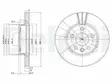 JARRULEVY DELPHI, 2 KPL / PKT, ETU, VAG - Jarrulevyt - BG3025 - 2