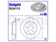 JARRULEVY DELPHI, 2 KPL / PKT, TAKA, TOYOTA RAV4 - Jarrulevyt - BG4115 - 2