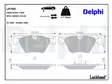 JARRUPALASARJA DELPHI ETU, AUDI, DAIMLER, JAGUAR - Jarrupalasarjat - LP705 - 2