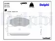 JARRUPALASARJA DELPHI ETU, MAZDA - Jarrupalasarjat - LP1095 - 2