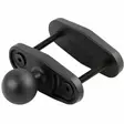Ram Mounts neliöputkikiinnike max 63mm putkeen 1,5" C-sarja - Komponentit C-sarja 1,5 " pallo - RAM-247U-25 - 1