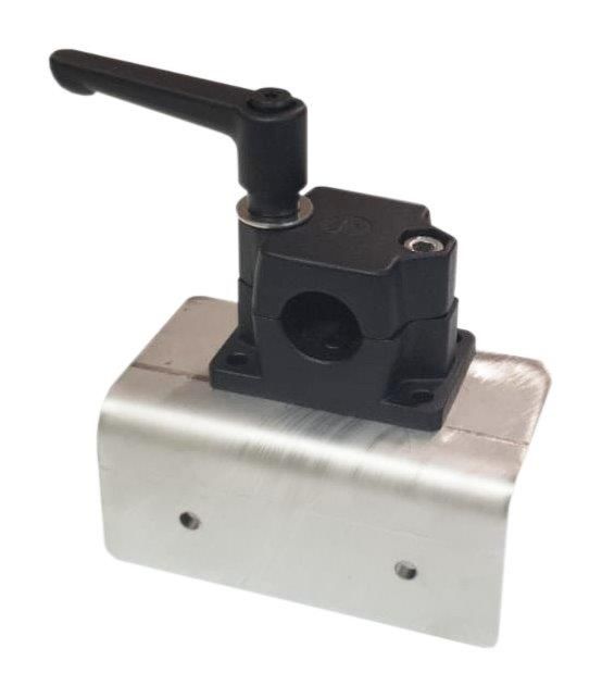 Rosterinen anturitelineen kiinnike kiskoon - 90° 5mm - Anturiteline komponentit - RST-AD1ANT5 - 1