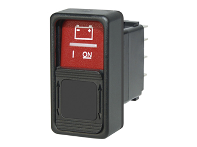 Blue Sea akkuvalintakytkin 2155 - ON-ON 12-24V ML-sarja - Blue Sea Katkaisijat - 1790-2155 - 1