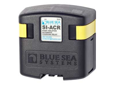 Blue Sea kaksoisakkurele 12V-24V 120A - Blue Sea Päävirtakytkimet - 1100-0445 - 1