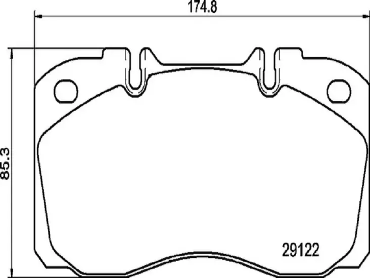 DON JARRUPALASARJA BREMBO PF 2.60 IVECO EUROCARGO ETU/TAKA - Jarrupalasarjat - 1498-CVP025 - 1