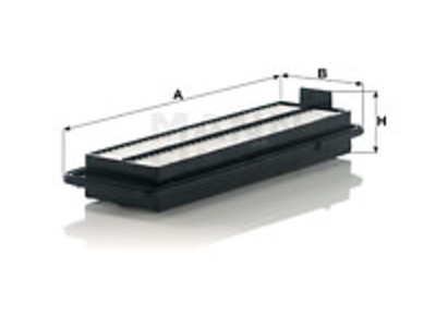 ILMANSUODATIN MANN, HONDA - Ilmansuodattimet - 1482-C37005 - 1