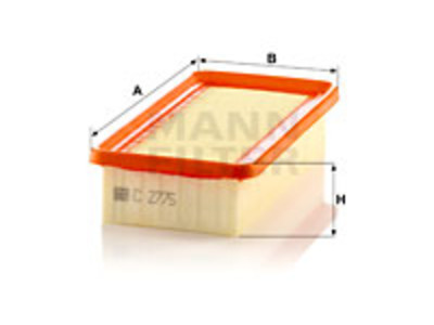 ILMANSUODATIN MANN, KIA - Ilmansuodattimet - 1482-C2775 - 1