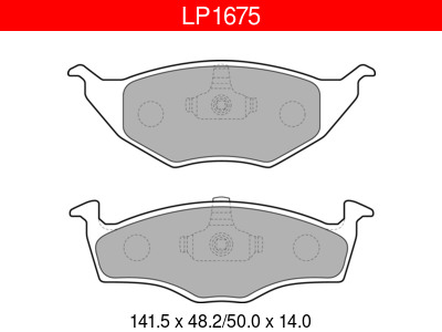 JARRUPALASARJA DELPHI ETU, AUDI, VW - Jarrupalasarjat - LP1675 - 1