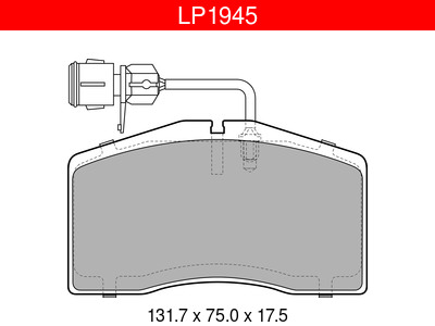 JARRUPALASARJA DELPHI, ETU, AUDI - Jarrupalasarjat - LP1945 - 1