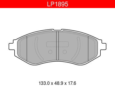 JARRUPALASARJA DELPHI ETU, CHEVROLET, DAEWOO - Jarrupalasarjat - LP1895 - 1
