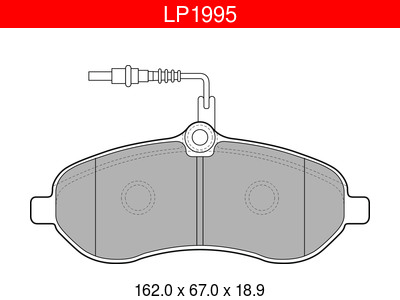 JARRUPALASARJA DELPHI ETU, CITROEN, FIAT, PEUGEOT - Jarrupalasarjat - LP1995 - 1