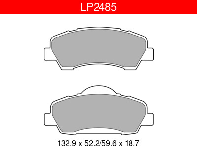 JARRUPALASARJA DELPHI ETU, CITROEN, PEUGEOT - Jarrupalasarjat - LP2485 - 1
