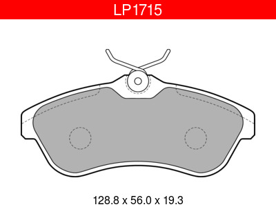 JARRUPALASARJA DELPHI ETU, CITROEN - Jarrupalasarjat - LP1715 - 1
