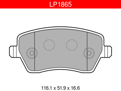 JARRUPALASARJA DELPHI ETU, DACIA, MERCEDES, NISSAN, OPEL, SIS. - Jarrupalasarjat - LP1865 - 1