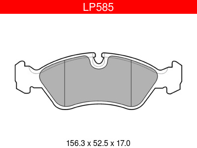 JARRUPALASARJA DELPHI ETU, DAEWOO, OPEL - Jarrupalasarjat - LP585 - 1