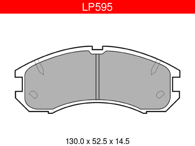 JARRUPALASARJA DELPHI ETU, FORD, MAZDA - Jarrupalasarjat - LP595 - 1
