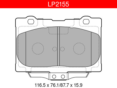 JARRUPALASARJA DELPHI ETU, HONDA - Jarrupalasarjat - LP2155 - 1