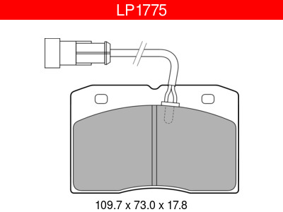 JARRUPALASARJA DELPHI ETU, IVECO # - Jarrupalasarjat - LP1775 - 1