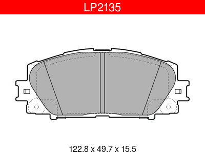 JARRUPALASARJA DELPHI ETU, LEXUS, TOYOTA - Jarrupalasarjat - LP2135 - 1