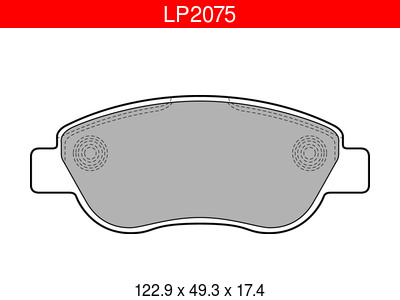 JARRUPALASARJA DELPHI ETU, RENAULT # - Jarrupalasarjat - LP2075 - 1