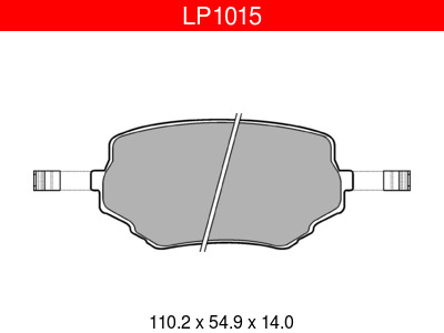 JARRUPALASARJA DELPHI ETU, SUZUKI - Jarrupalasarjat - LP1015 - 1