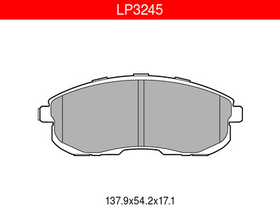 JARRUPALASARJA DELPHI , NISSAN - Jarrupalasarjat - LP3245 - 1
