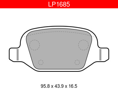 JARRUPALASARJA DELPHI TAKA, ALFA, FIAT, LANCIA - Jarrupalasarjat - LP1685 - 1