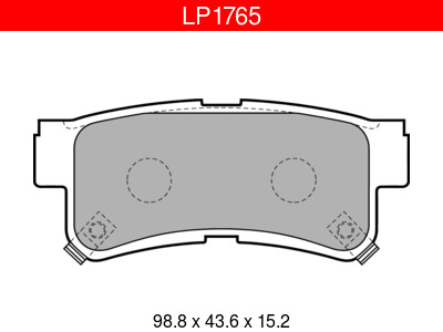 JARRUPALASARJA DELPHI TAKA, DAEWOO, SSANGYONG # - Jarrupalasarjat - LP1765 - 1