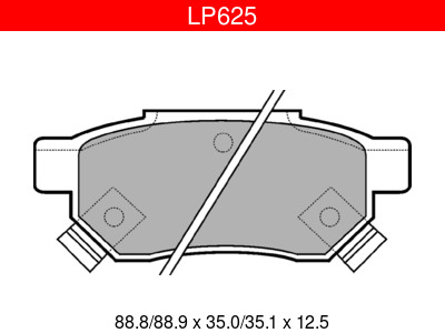 JARRUPALASARJA DELPHI TAKA, HONDA, LOTUS, ROVER - Jarrupalasarjat - LP625 - 1