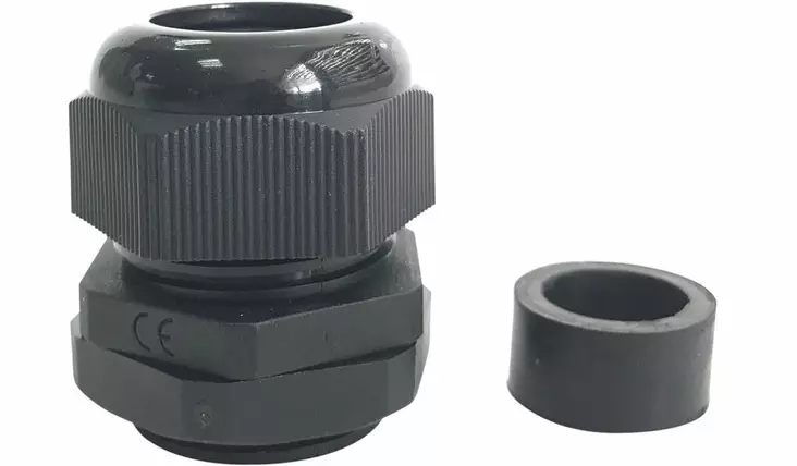 KAAPELILÄPIVIENTI 10-14MM, PG16 MUSTA - Läpivientikumit veneeseen - 301-73-075 - 1