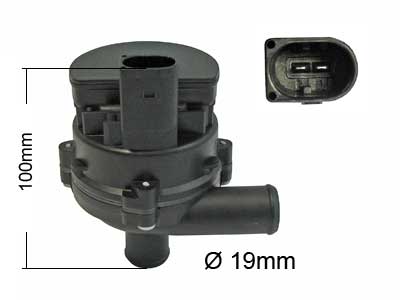 KIERTOVESIPUMPPU BOSCH MB /VW 19MM - Kiertovesipumput, merkkihaku - 9000-1845 - 1