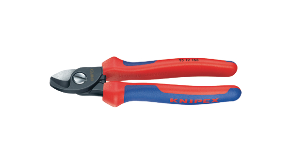 KNIPEX KAAPELISAKSET 165 MM 15 MM - Kaapelileikkurit ja kuorintapihdit - 180-53-175 - 1