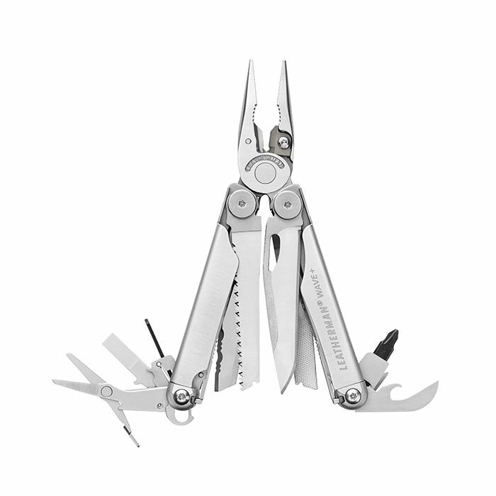 LEATHERMAN WAVE PLUS STAINLESS STEEL - Leatherman Isot työkalut - 832525 - 1