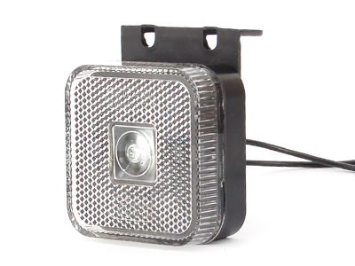 WAS LED-ÄÄRIVALO KIRKAS ASENNUSJALALLA 12/24V - Kirkkaat äärivalot - 1606-27845 - 1