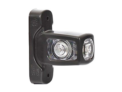 WAS LED-ÄÄRIVALO KUMIVARSI VASEN/OIKEA LYHYT SUORA KIRKAS/PUN/KELT - Kumivarsi äärivalot - 1606-27785 - 1