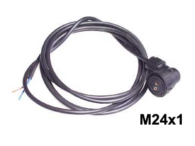 LIITOSJOHTO 2,5M M24X1.0 - Magneettiventtiilit RK - 1501-8785 - 1