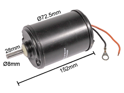 LÄMM.LAIT.MOOT.12V 1AX8 R76 ## - Puhallinmoottorit ja vastukset ym - W-9338-1265 - 1