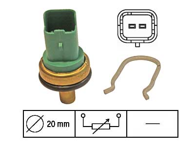 LÄMPÖTILATUNNISTIN - Lämpötilan tunnistimet neste, öljy, - 7901-9345 - 1