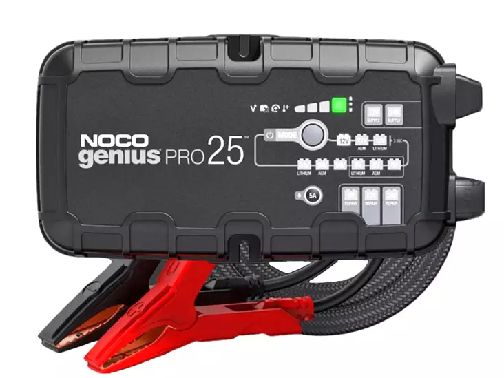 Noco Genius Pro 25 akkulaturi 6V/12V/24V 25A - NOCO akkulaturit - 1700-GENPRO25 - 3